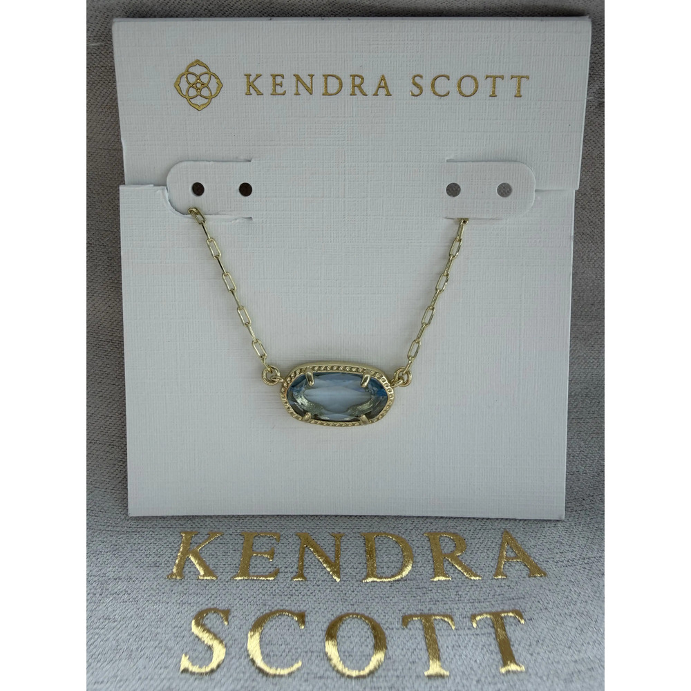 Kendra Scott Blue Pendant Necklace